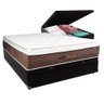 Cama Box Baú + Colchão President Casal 138x188 King Star - 1