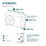 Ar-condicionado Multi Split Inverter Elgin 27.000 (2x Evap Hw 9.000 + 1x Evap Hw 12.000) Quente/frio - 5