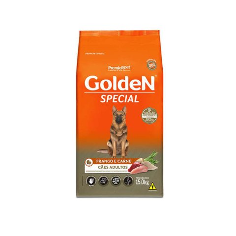 Ração Golden Especial Adulto 15 Kilos