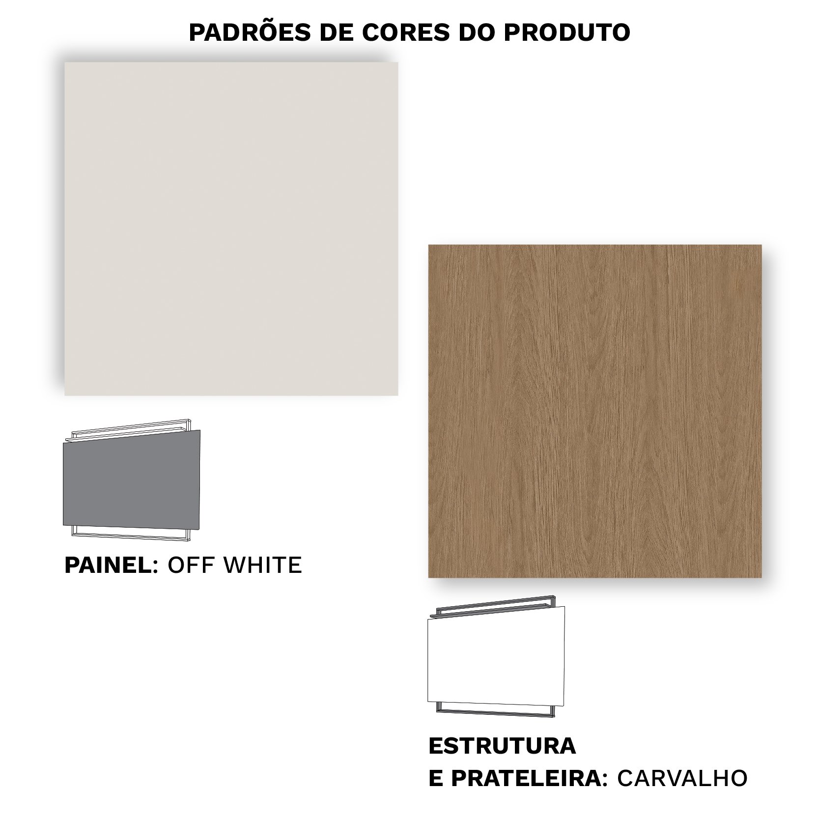 Painel Tv Àpila Plus Móveis Rimo - Carvalho/offwhite - 8