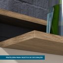 Ver mais imagens de Painel Tv Àpila Plus Móveis Rimo - Carvalho/offwhite