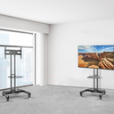 Ver imagem 2 de Suporte Pedestal Móvel para TV 32 a 75 Polegadas até 65kg Vesa 600x400 com Rodízios Elg A06V6_S
