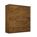 Ver imagem 2 de Cômoda 12 Gavetas King Benetil Móveis