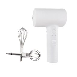 Mixer de Mao Batedor Multifuncional USB Misturador Portatil Sem Fio Alta Velocidade Cozinha Bolo - 2