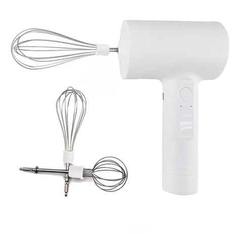 Mixer de Mao Batedor Multifuncional USB Misturador Portatil Sem Fio Alta Velocidade Cozinha Bolo