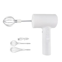 Mixer de Mao Batedor Multifuncional USB Misturador Portatil Sem Fio Alta Velocidade Cozinha Bolo - 5
