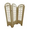 Biombo Trabalhado 3 Folhas sem Pezinhos - 1