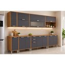 Ver imagem 1 de Kit Modulado 8 Peças Eloise CZ598 Cinamomo/Titanium MGM