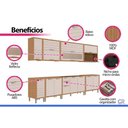Ver imagem 5 de Kit Modulado 8 Peças Eloise CZ598 Cinamomo/Titanium MGM