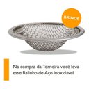 Ver mais imagens de Torneira Gourmet Cozinha Parede Inox Escovado Dupla Função