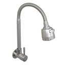 Ver imagem 2 de Torneira Gourmet Cozinha Parede Inox Escovado Dupla Função