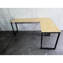 Ver imagem 7 de Mesa de Escritório em L em duas peças 120x40 e 140x60 com pé recuado pinus de 30mm - L Lado Esquerdo