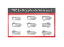 Ver imagem 2 de KIT 5 Condulete múltiplo tipo L (bitola 3/4)