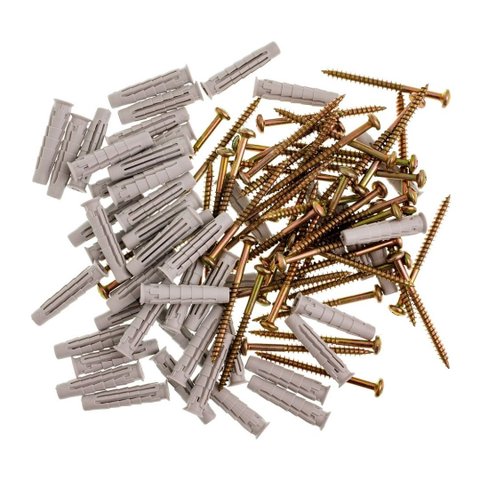 Parafuso Cabeça de Panela com Bucha Universal 08 mm 50 Unidades Bemfixa