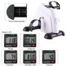 Mini Bicicleta Ergométrica Lorben Branca Fisioterapia Reabilitação Braços e Pernas com Monitor Digit - 4