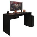 Ver imagem 1 de Mesa para Computador Gamer New Drx 9000 Preto Trama - Móveis Leão