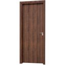 Ver imagem 1 de Porta Interna Esquerda P/ Banheiro 215X76X14Cm Mogno