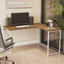 Ver imagem 1 de Mesa Lateral de Apoio Estilo Industrial 60cm Li040 Kappesberg Industrial