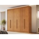 Ver imagem 1 de Guarda Roupa Santiago 6 Portas e 6 Gavetas Conquista Cinamomo