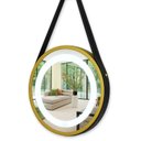 Ver imagem 7 de Espelho Redondo Iluminado 40cm com Alça Touch 2 Leds com Alça Adnet Reduna