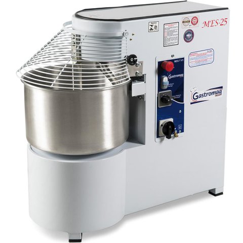 Amassadeira Espiral Gastromaq 25 Litros 2 Velocidades Mes25 380v Trifásico