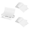 Ver imagem 2 de Papel Termico 100 Folhas A4 Kit 2 Uni Impressora Termica Bluetooth Trabalho Processo Lista Nota Advo