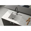 Ver imagem 2 de Cuba de Embutir com Válvula Millare Quartzo Branca - Debacco