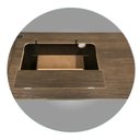 Ver imagem 2 de Gabinete C/ 5 Gavetas Máquina de Costura Doméstica Singer