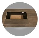 Ver imagem 2 de Gabinete C/ 5 Gavetas Máquina de Costura Doméstica Singer