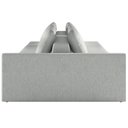 Ver imagem 6 de Sofá Ilha Modulado Milos 232cm Puff Lateral Linho Cinza G33 - Gran Belo