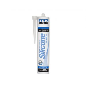 Silicone Tekbond Acetico Branco 280g C/6pcs