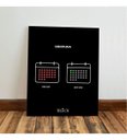 Ver imagem 4 de Kit 3 Quadro Motivacional Placa Decorativa Disciplina Foco 28x20cm