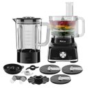 Ver imagem 1 de Multiprocessador Philco PMP1600P Glass Turbo 9 em 1 1400W 127V