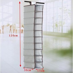 Sapateira Vertical Organizador Multiuso 10 Divisórias Luxo - 3