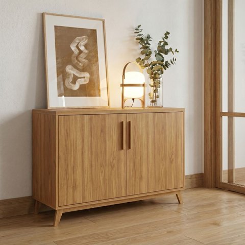 Mesa de Apoio 90cm com 2 Portas Brv Móveis