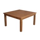 Ver imagem 2 de Mesa Jantar Quadrada Celina 1,50m Madeira Maciça 8 Cadeiras Paris Pés Alumínio Castanho