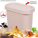 Ver imagem 2 de Lixeira para pia tear com tampa 3,3 litros Plasutil ref.14948