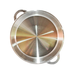Jogo de 5 Caçarolas de Aluminio Fundido 16 a 24cm - Polido - 5