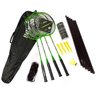 Kit de Badminton 4 Raquetes, 3 Petecas, Suporte e Rede Athi - 2