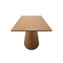 Ver imagem 4 de Mesa de Jantar Roma Retangular 135x90cm - Amêndoa - Tampo 135x90cm Laminado Cinamomo