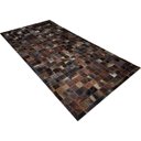 Ver imagem 2 de Tapete de couro marrom exótico escuro 1,50x3,00 c/b pç 10x10