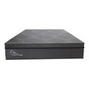 Ver imagem 3 de Cama Box Conjugado Queen com Colchão 158x72x198 Primeline Hr Gazin Cr35302 Chumbo Escuro