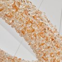 Ver imagem 2 de Lustre Pendente Nordecor Jou 2771 60cm Dourado Brilho Led Bivolt