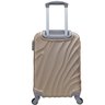 Mala ANAC PP 18 ABS Yin's 360 Viagem Até 8 Kg - Dourado - 3