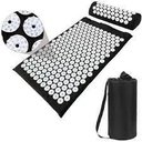 Ver imagem 1 de Kit de Relaxamento em Casa: Tapete e Travesseiro Acupress Brasil "preto"