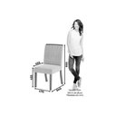 Ver imagem 5 de Conjunto: Mesa de Cozinha Orus C/ Tampo Madeirado 120x80cm e 4 Cadeiras Tauá Nature/off White -
