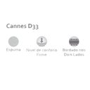 Ver imagem 2 de Colchão Casal Herval Espuma D33 Cannes (138x188x17) -