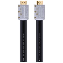 Cabo Hdmi 2.0 4k Ultra Hd 3d Conexao Ethernet Flat com Conector Desmontavel 10 Metros - H20fl-10 - 6
