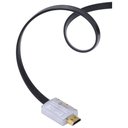 Ver imagem 5 de Cabo Hdmi 2.0 4k Ultra Hd 3d Conexao Ethernet Flat com Conector Desmontavel 10 Metros - H20fl-10