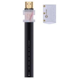 Cabo Hdmi 2.0 4k Ultra Hd 3d Conexao Ethernet Flat com Conector Desmontavel 10 Metros - H20fl-10 - 4
